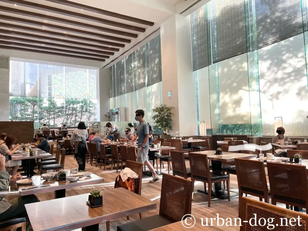 リージェント台北の朝食会場