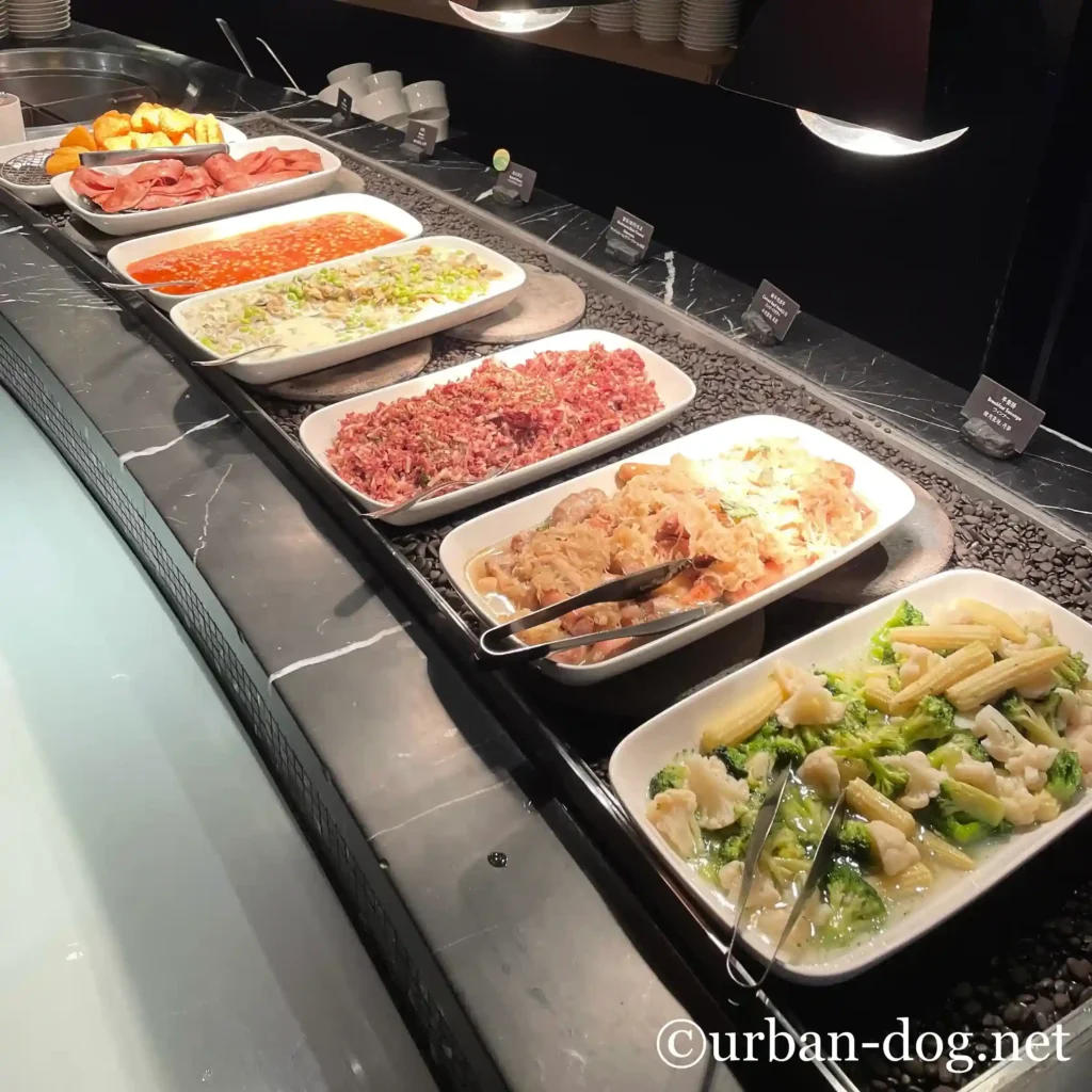ビュッフェ形式　洋食