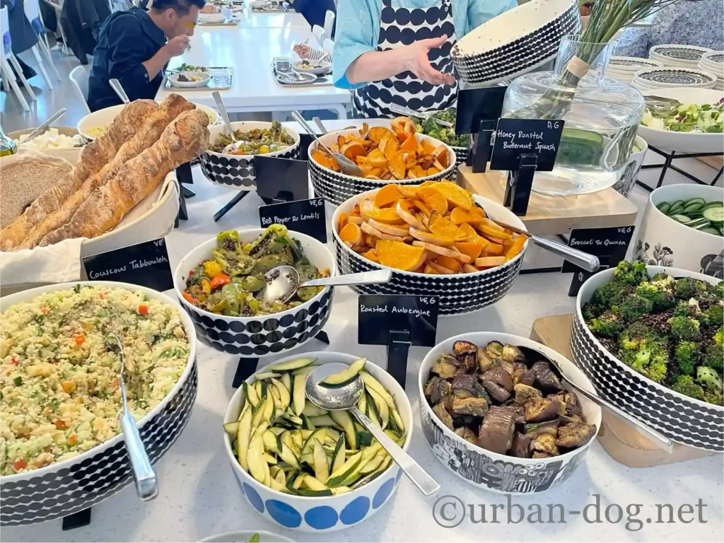 マリメッコ本社の社員食堂でランチ